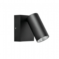 Aluminium Black Reno Single Adjustable Spot Lights