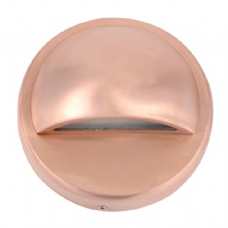 Solid Copper Step Lights with Eyelid