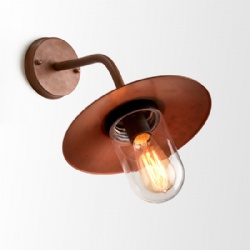 Aged Copper Decorative Wall Lights