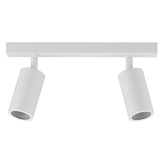 Aluminium White 2 Light Bar Lights