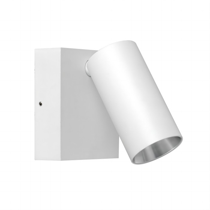 Aluminium White Reno Single Adjustable Spot Lights