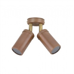 Eco Aged Copper Double Adjustable Spot Lights