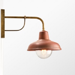 Aged Copper Decorative Wall Lights