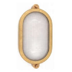 Oval Solid Brass Decorative Wall Lights