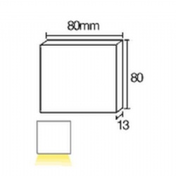 Solid Bronze LED Step Light