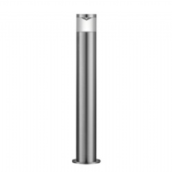 Perspex Lens 316 Stainless Steel Bollard Light