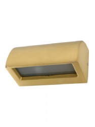 Ridge Solid Bronze Rectangular Step Light