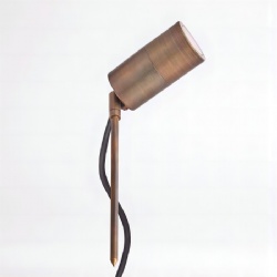 Solid Brass Garden Spike Light