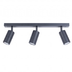 Aluminium Black 3 Light Bar Lights