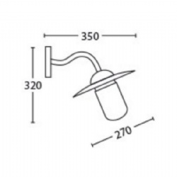 Aged Copper Decorative Wall Lights